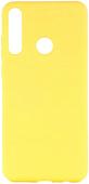 Чехол Case Cheap Liquid для Huawei Y6p (желтый)