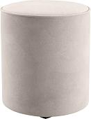 Пуфик Mio Tesoro 132 (светло-бежевый Velutto 17)