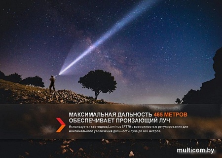Фонарь Fenix TK20RUEGY (серый)