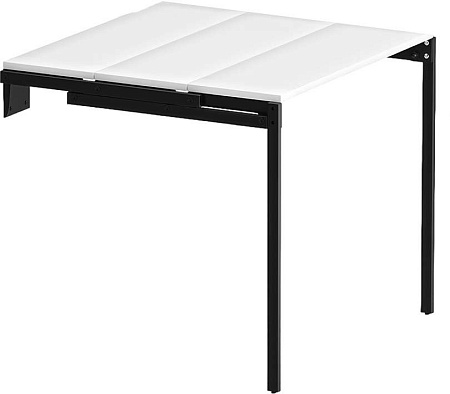 Стол-трансформер Макс Стайл W960 3 полки (Egger белый классический W960 ST7)