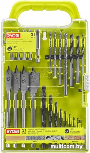 Набор бит Ryobi RAKDD31 (31 предмет)