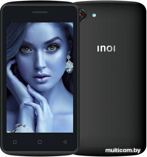 Смартфон Inoi 1 Lite (черный)