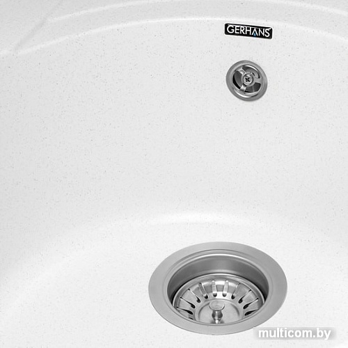 Кухонная мойка Gerhans A01 (белый)