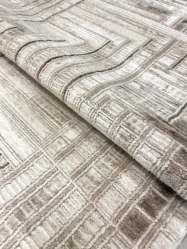 Ковер для жилой комнаты Safyun Eva LZ137-CREAM-BROWN (1.4x2)