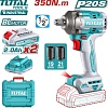 Гайковерт Total TIWLI2035 (с 2-мя АКБ, кейс)