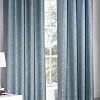 Комплект штор Nivasan Мрамор 10 на люверсах 1.5x2.6 м (бирюзовый)