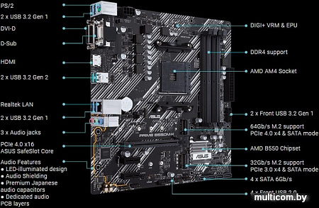 ASUS PRIME B550M-K