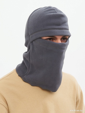 Горнолыжная балаклава Huntsman Флис 10460 (р-р 58-61, серый)