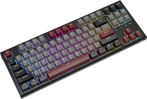 Клавиатура Royal Kludge RK-R87 RGB (черный, RK Brown)