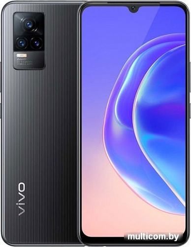 Смартфон Vivo V21e 8GB/128GB международная версия (черный антрацит)