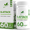 Витамины, минералы NaturalSupp Б-Аттак (B-Attack), 60 капсул