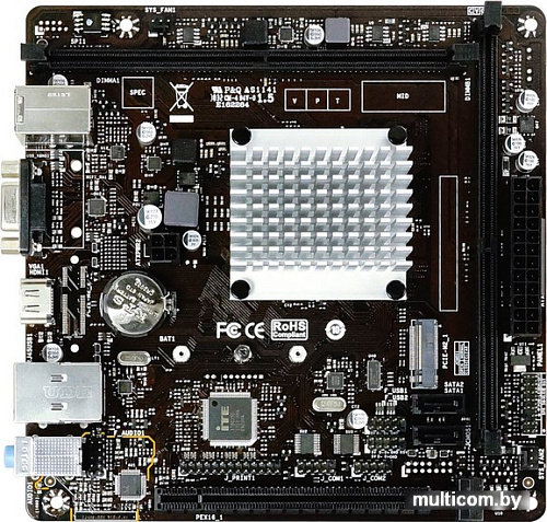Материнская плата BIOSTAR J4125NHU Ver. 6.x