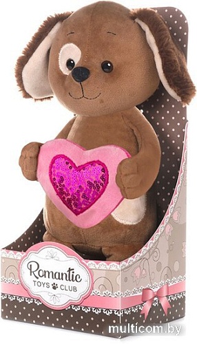 Классическая игрушка Maxitoys Luxury Romantic Toys Club Щенок с сердечком MT-GU042021-6-20
