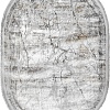 Прикроватный коврик Safyun Liparis LP378-GREY-OVAL (0.8x1.5)