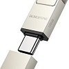 USB Flash Borofone BUD6 64GB (серебристый)