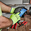 Перчатки хозяйственные Milwaukee Hi-Vis Cut level 2/B 9/L 4932479923