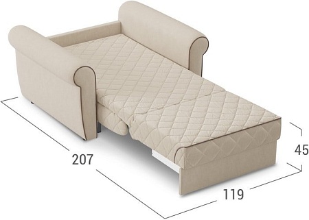 Кресло Moon Trade Гамбург 123 002383 (бежевый)