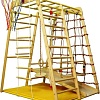 Детский спортивный комплекс Вертикаль Весёлый Малыш Wood (горка фанерная)