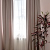 Комплект штор Decoretto Канвас базовый КСБ-K128 3x2.5 м (серый, 2 шт)