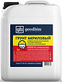 Акриловая грунтовка Goodhim Универсальная с антисептиком GU (10 л)