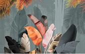 Фотообои Citydecor Абстракция 4 с защитным покрытием 400x254