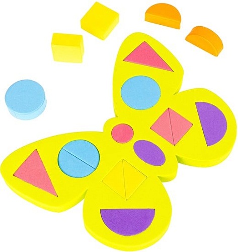 Мозаика/пазл Bondibon Фигурный пазл. Бабочка ВВ4217