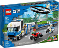 Конструктор LEGO City 60244 Полицейский вертолетный транспорт