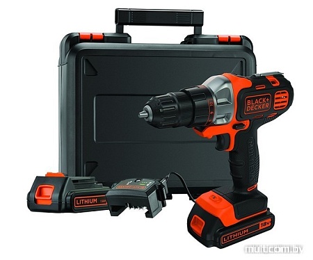 Дрель-шуруповерт Black & Decker MT218KB