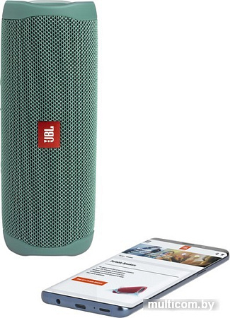 Беспроводная колонка JBL Flip 5 Eco Edition (зеленый)