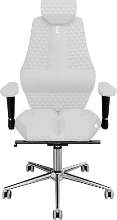 Кресло Kulik System Nano (экокожа, с подголовником, белый)