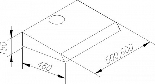 Кухонная вытяжка Gorenje DU6446E