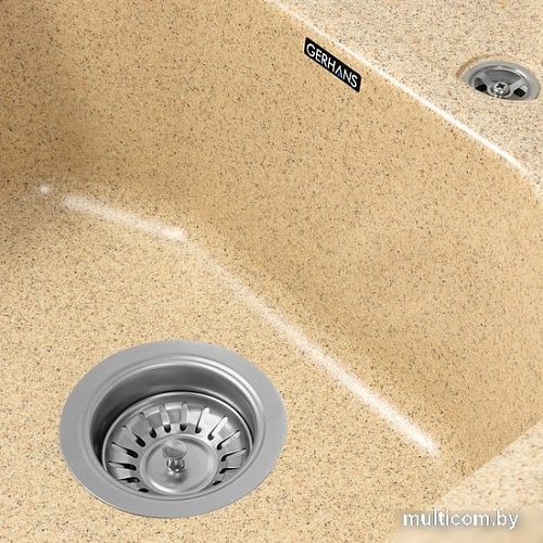 Кухонная мойка Gerhans E08 (песочный)