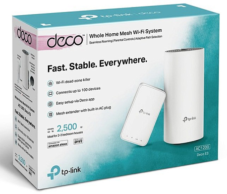 Беспроводной маршрутизатор TP-Link Deco E3 (2 шт.)