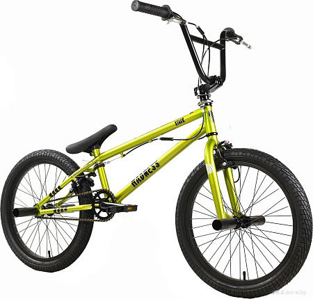 Велосипед Stark Madness BMX 2 2025 (ярко-зеленый/черный/черный)