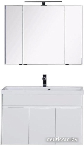 Мебель для ванных комнат Aquanet Комплект Латина 100 00179841 (белый)