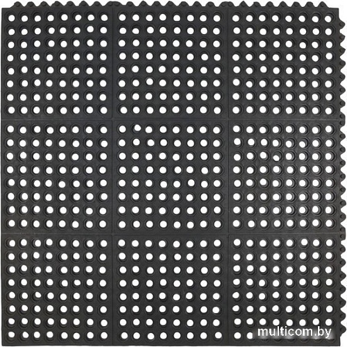 SunStep Грязесборный модульный 90х90 30-011 (черный)