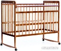 Детская кроватка Bambini Euro Style М 01.10.03 (светлый орех)