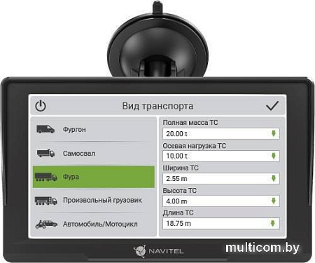 GPS навигатор NAVITEL E777 Truck