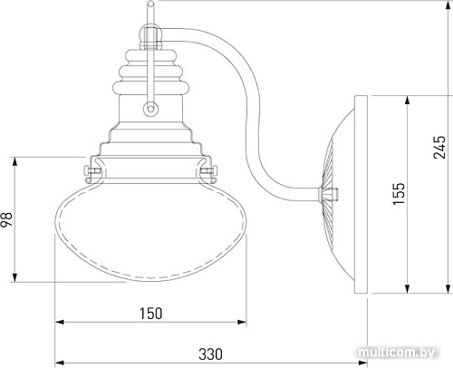Бра Bogate's Gustavo 266/1