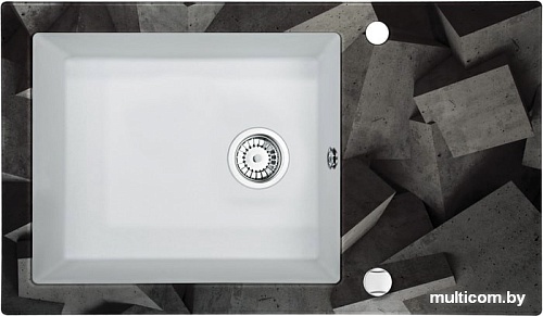Кухонная мойка Deante Capella ZSC AB2C (алебастровый)