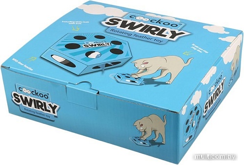 Игрушка для кошек Coockoo Swirly 699/458815 (синий)