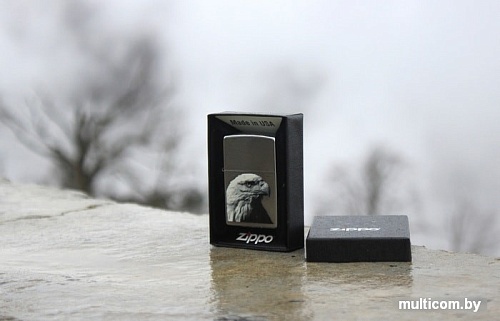 Зажигалка Zippo Chrome Arch 24647 Eagle Head