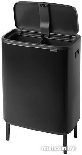 Brabantia Bo Touch Bin Hi 2 x 30 л (черный матовый)