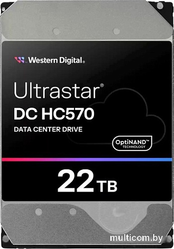 Жесткий диск WD Ultrastar DC HC570 22TB WUH722222ALE6L4