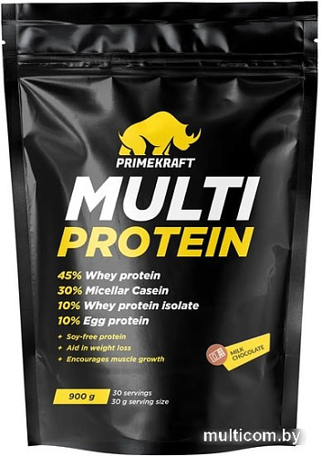 Протеин Prime Kraft Multi Protein (900г, молочный шоколад)