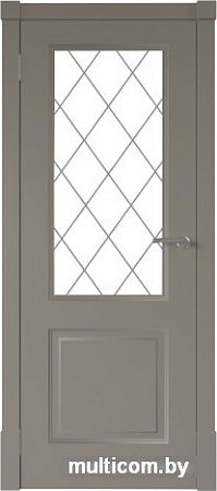 Межкомнатная дверь Юни Финская ПО 70x200 (капучино)