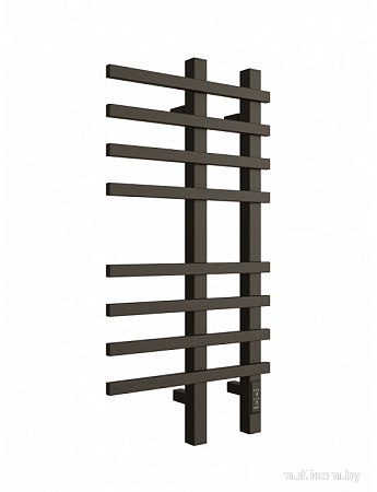 Полотенцесушитель Двин LX plaza neo 80/50 (Черный матовый)