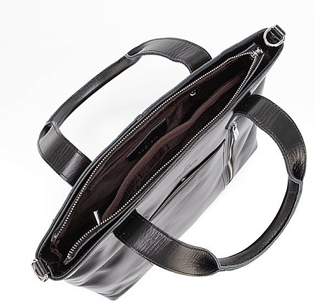 Женская сумка Poshete 892-H8321SH-BLK (черный)