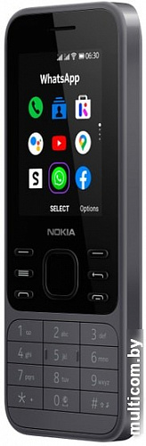 Мобильный телефон Nokia 6300 4G Dual SIM (серый)