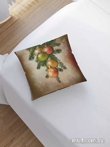 Чехол на подушку JoyArty Зимний праздник sl_21435